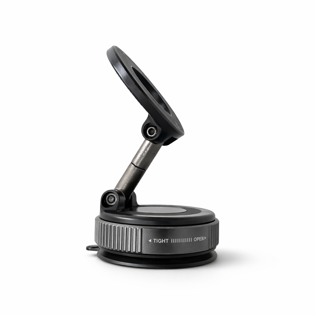 Magnetic Phone Mounts – CAR + DESK BUNDLE (TWO Mounts + Acrylic Base)